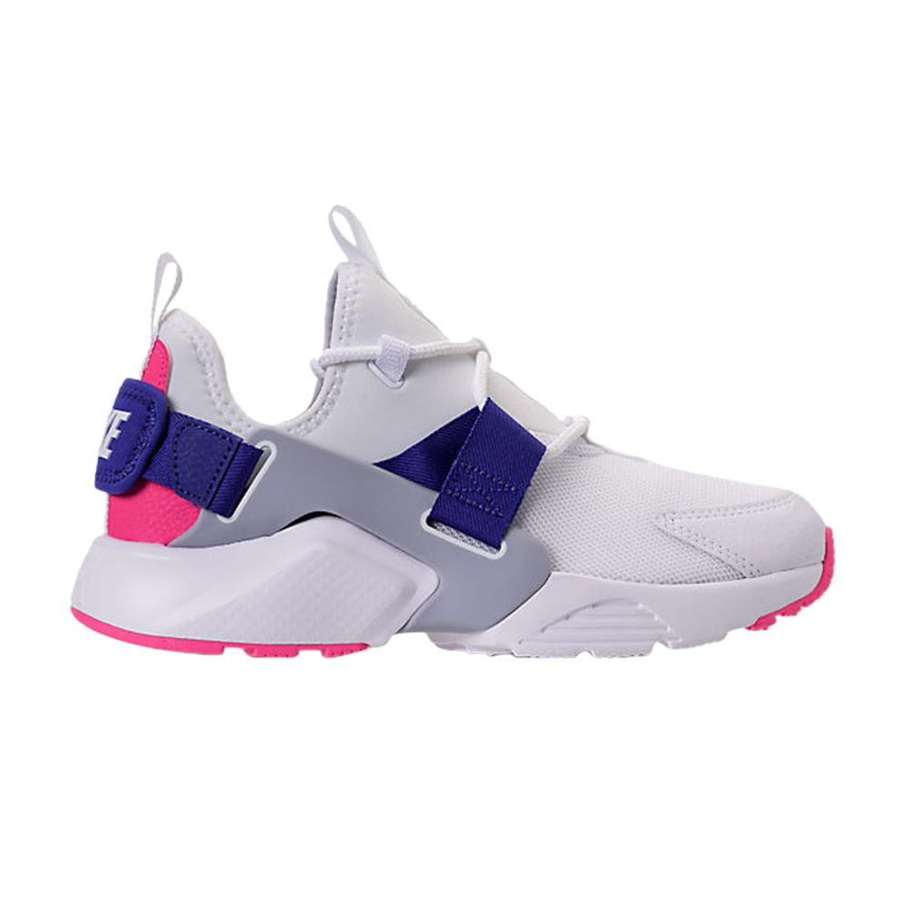 NIKE WMNS AIR HUARACHE CITY LOW 'WHITE HOT PUNCH BLUE'