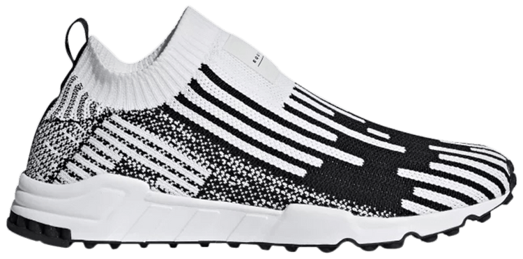 Adidas eqt support sock cloud white core black hotsell
