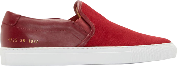 Common Projects Slip-On 'Red'