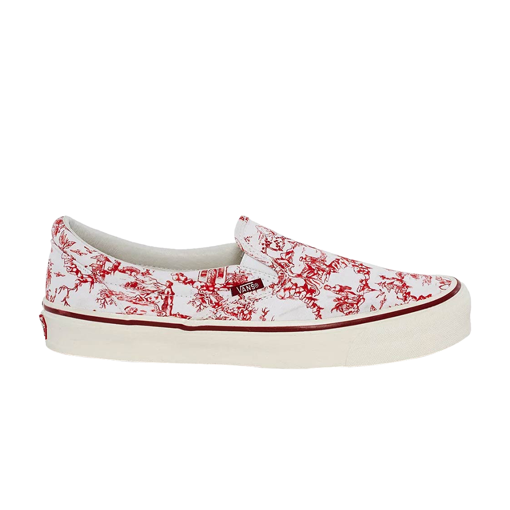 Pre-owned Vans Opening Ceremony X Slip-on Lx 'porcelain' In Red