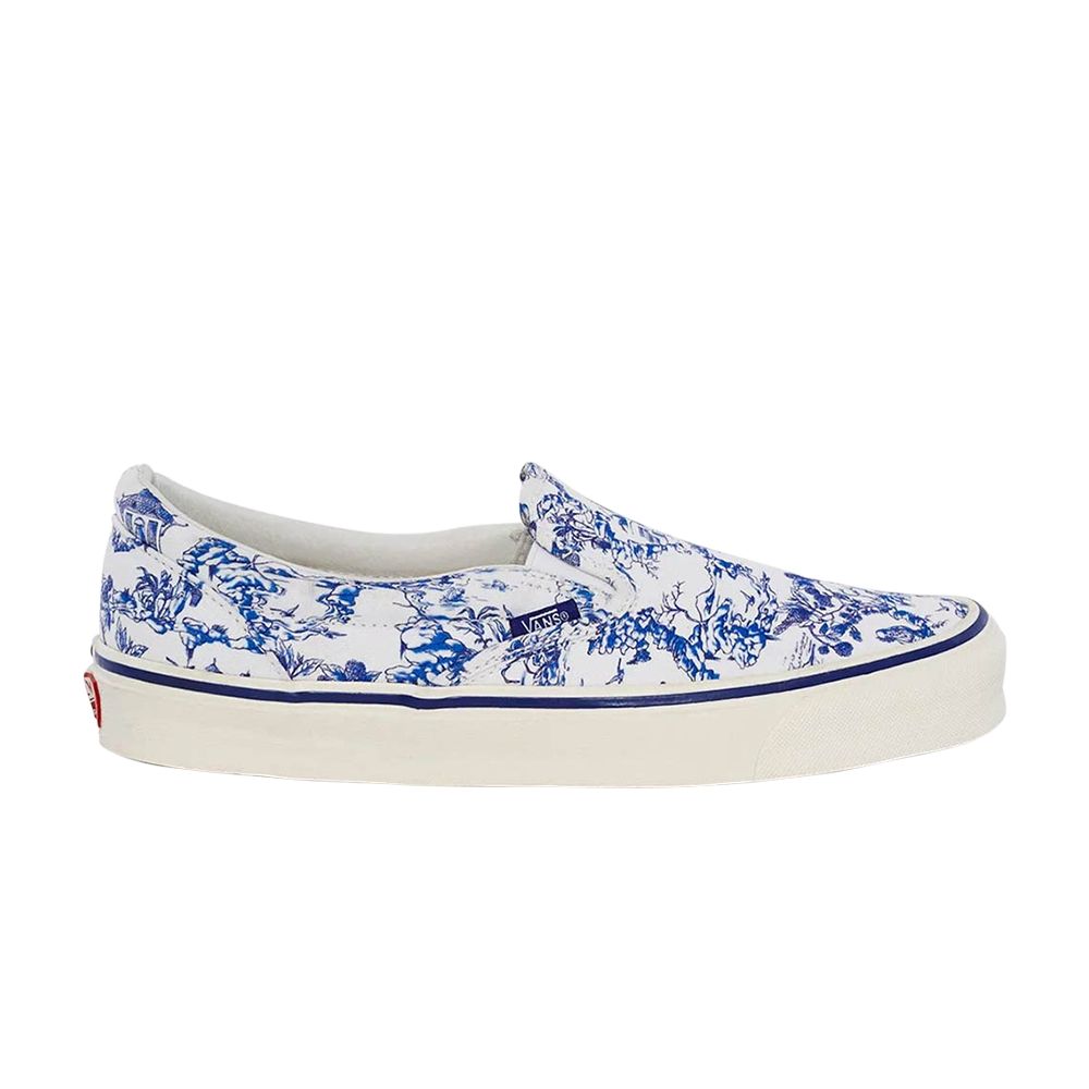 Pre-owned Vans Opening Ceremony X Slip-on Lx 'porcelain' | Blue | Men's Size 9