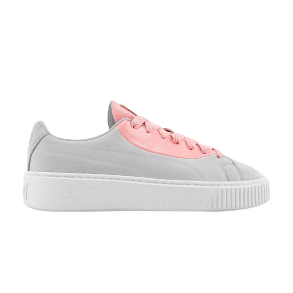 Puma Wmns Basket Platform 'Valentine' | Grey | Women's Size 9