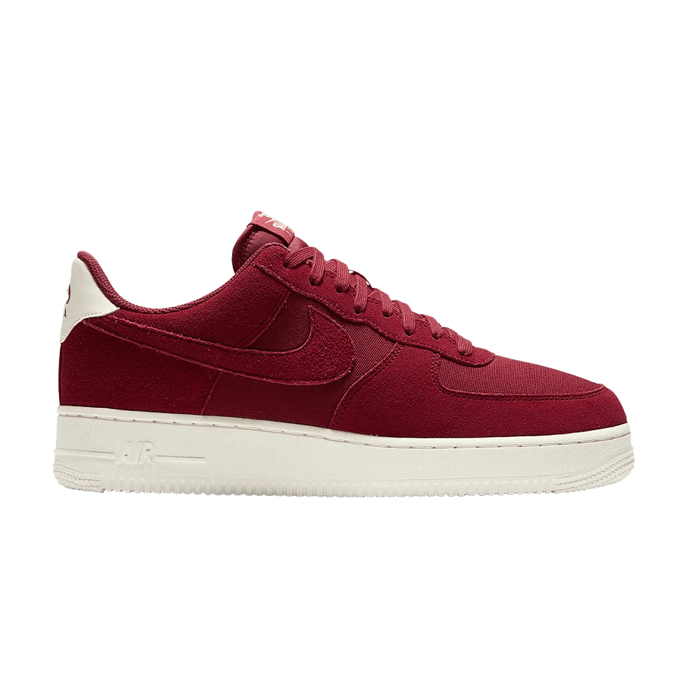 Nike air force 1 07 suede red clearance