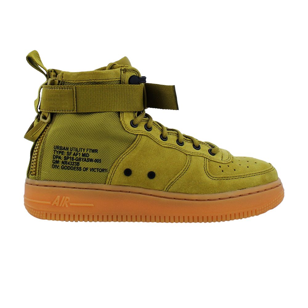 Nike SF Air Force 1 GS 'Desert Moss' | Green | Kid's Size 4.5