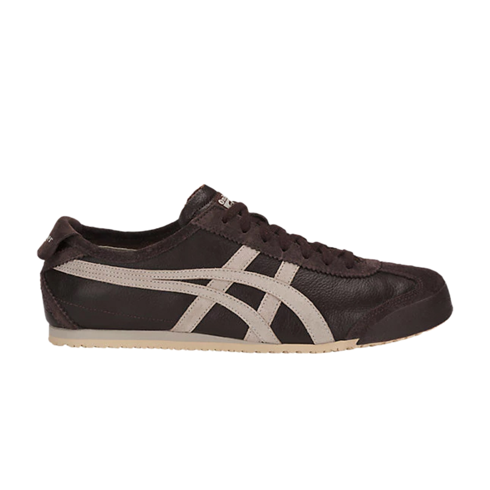 Pre-owned Onitsuka Tiger Mexico 66 Vin 'coffee' In Brown