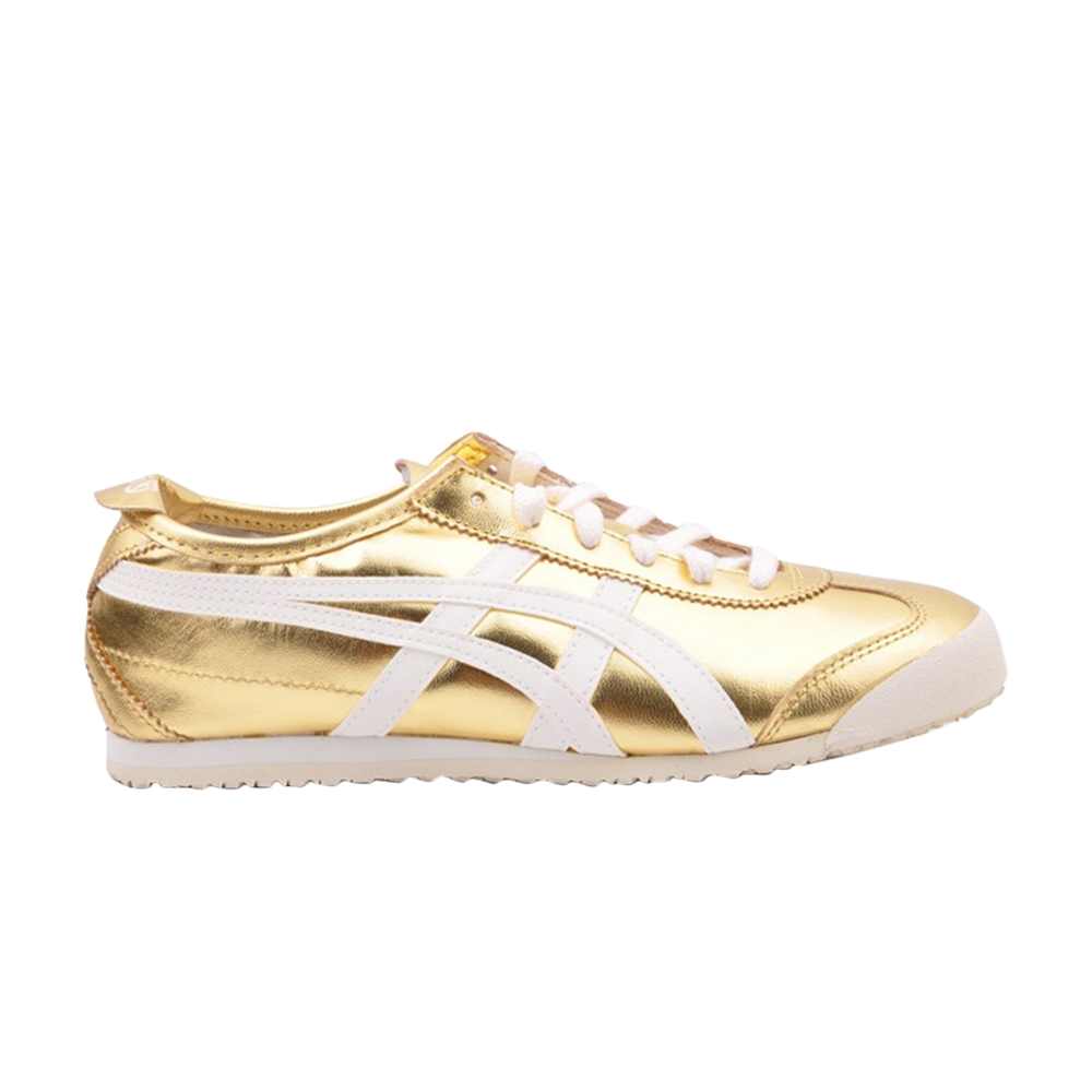 Pre-owned Onitsuka Tiger Mexico 66 'gold White'
