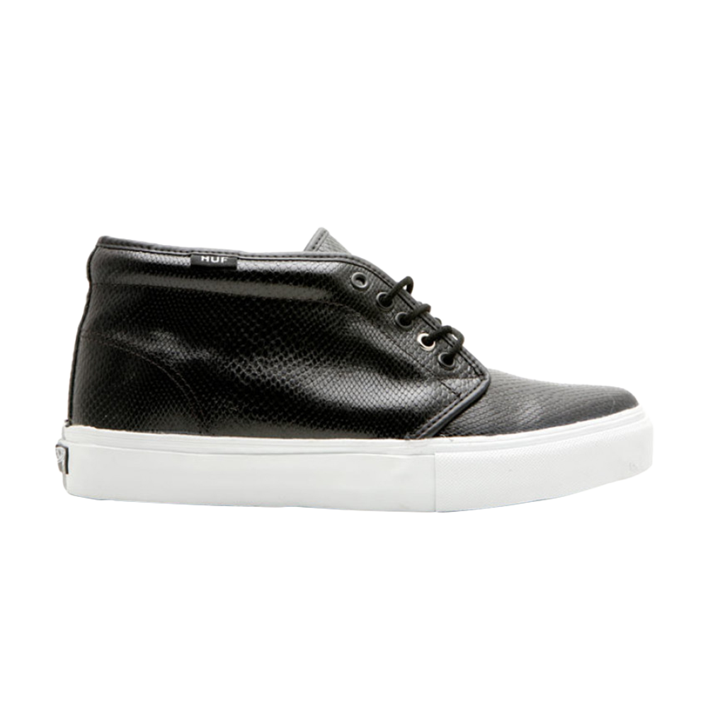 Pre-owned Vans Huf X Chukka Boot Lx In Black
