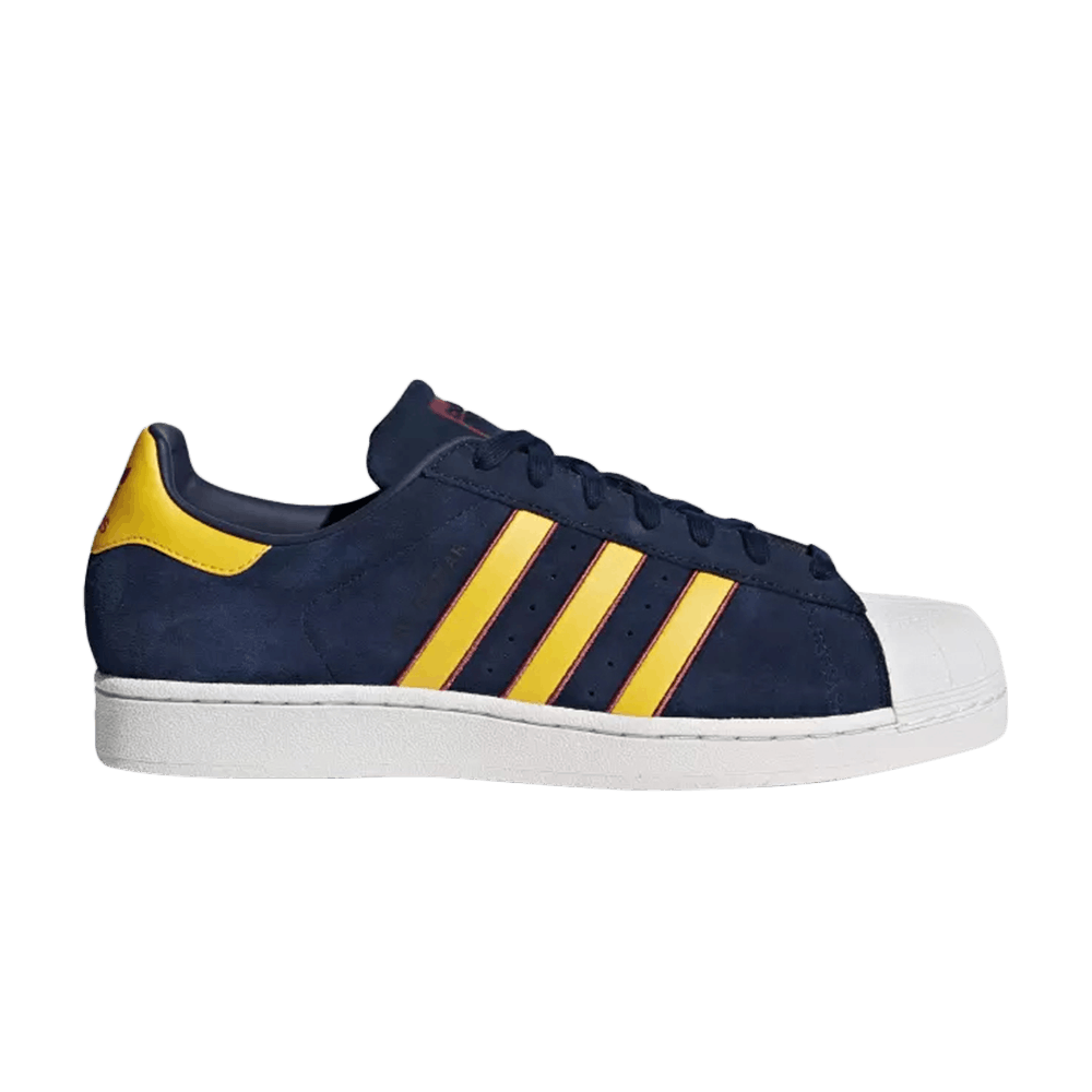 superstar collegiate navy