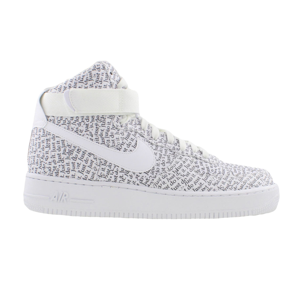 Buy Air Force 1 High '07 LV8 'Just Do It' - AQ9648 100 | GOAT