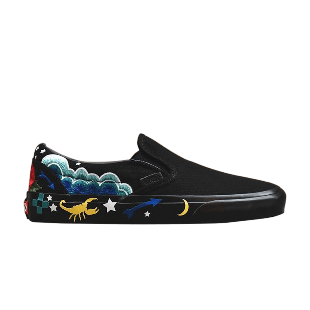 vans desert embellish black