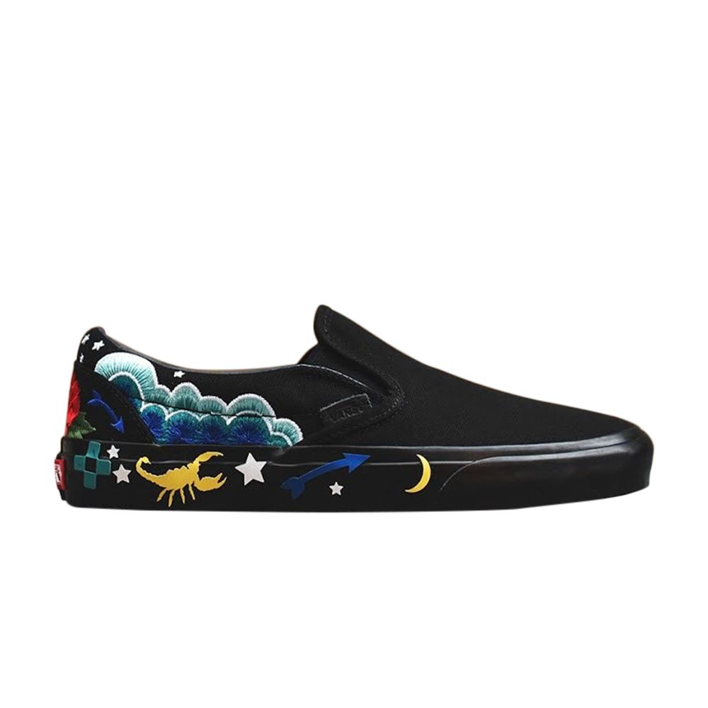 Vans Classic Slip-On 'Desert Embellish' | Black | Men's Size 8