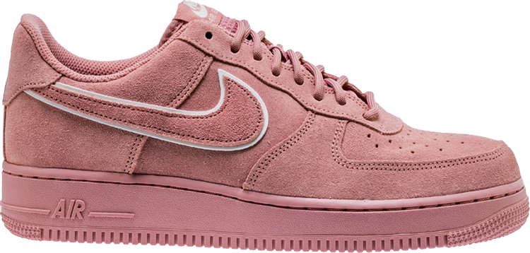 Nike Men's Air Force 1 07 LV8 Suede Basketball Shoes (10.5) 