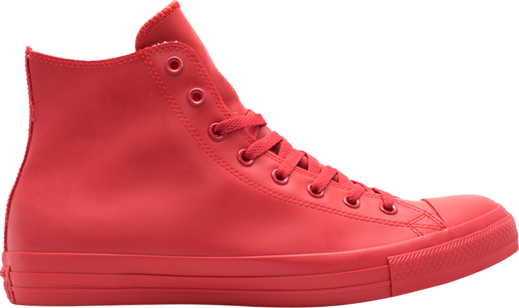 Prooi reactie Chemicaliën Buy Chuck Taylor All Star Rubber Hi 'Red' - 144744C - Red | GOAT
