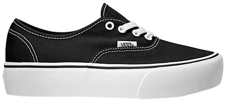 Vans Authentic Platform Black