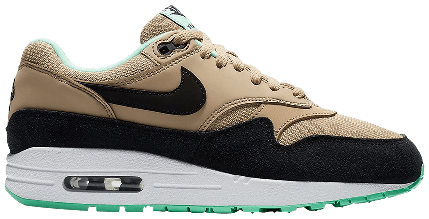 wmns air max 1 prm desert ore orange peel black wheat