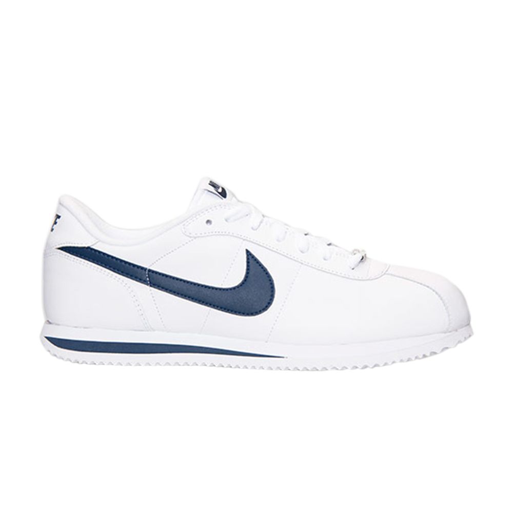 Nike Cortez Basic Leather '06 'White Navy' | Men's Size 4.5 - 316418-143