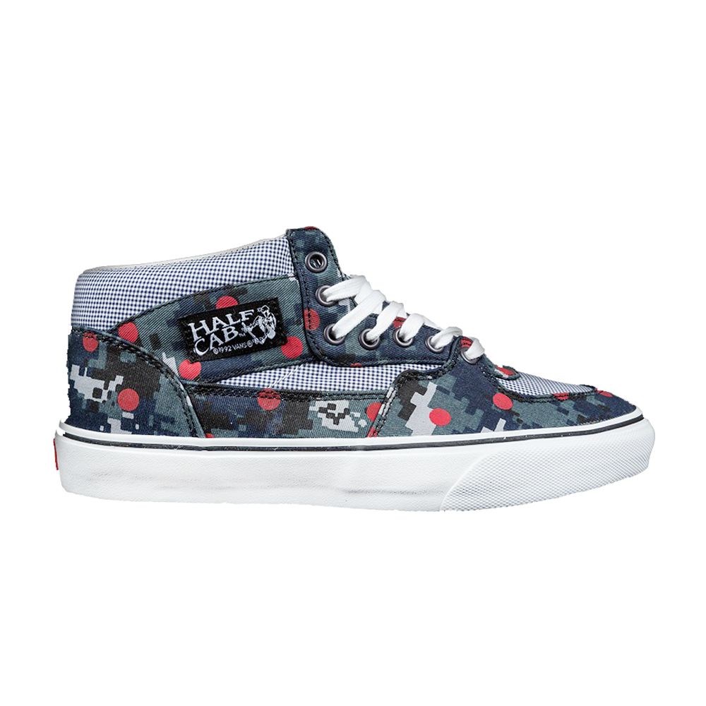 Supreme x Comme des Garçons x Vans Half Cab Pro 'Digital Camo' | Blue | Men's Size 10.5 - VN-0VFD9QR