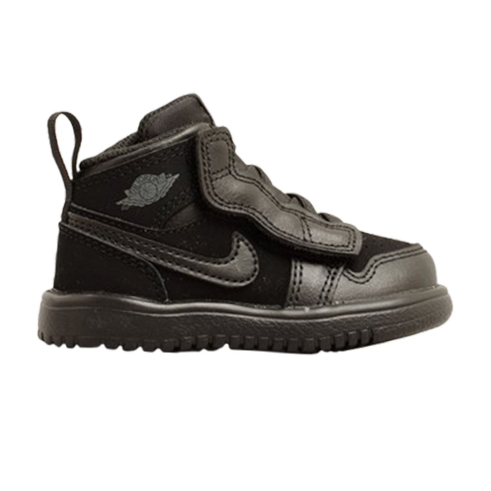 Pre-owned Air Jordan 1 Mid Alt Td 'dark Grey' | Black | Infant Size 5