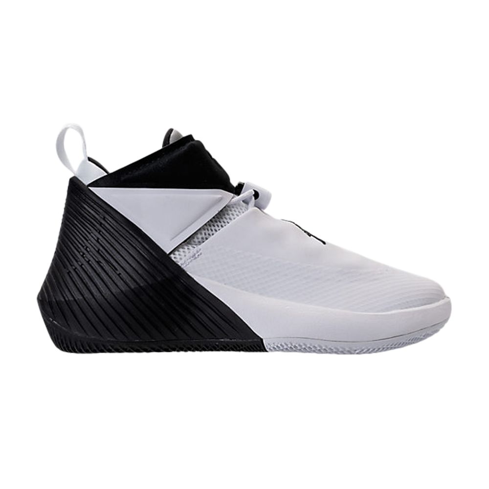 Pre-owned Air Jordan Jordan Why Not Zer0.1 Gs '2-way' | White | Kid's Size 4.5