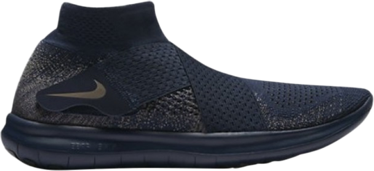 Free RN Motion Flyknit 2017 'College Navy'