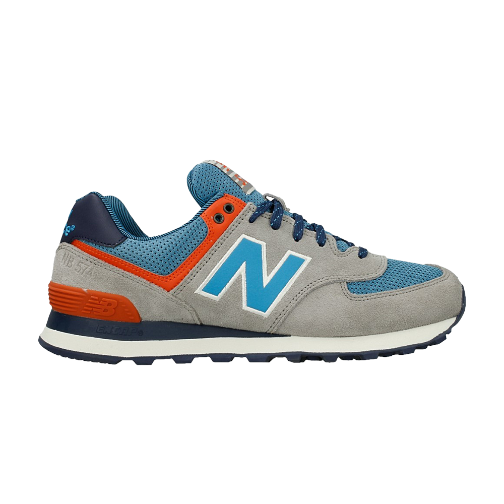 Pre-owned New Balance 574 'out East' In Grey
