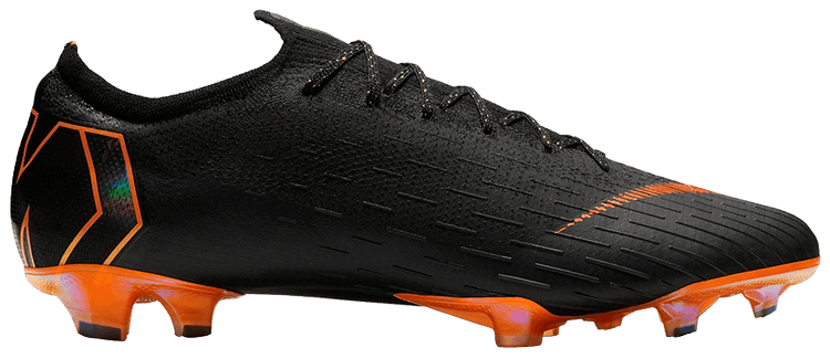 New Mens Nike Mercurial Vapor 12 Elite FG Black/black Soccer Cleats Sz: 7