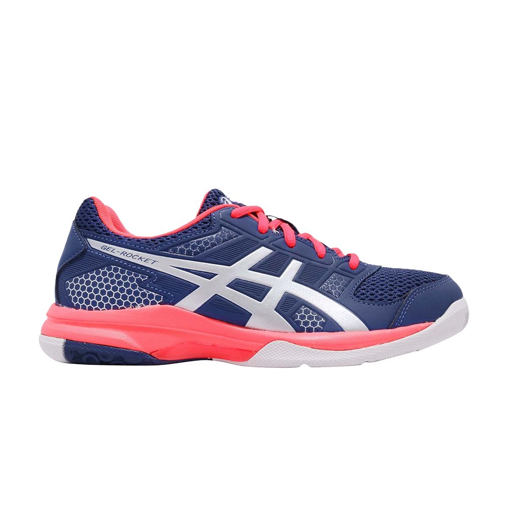 ASICS Wmns Gel Rocket 8 | Blue | Women's Size 9.5 - B756Y400