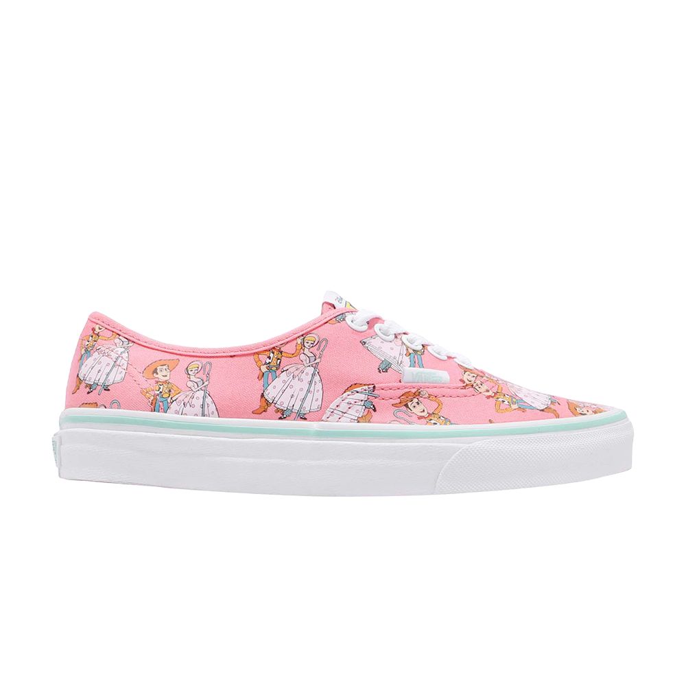 Pre-owned Vans Toy Story X Authentic 'woody & Bo Peep' In Pink