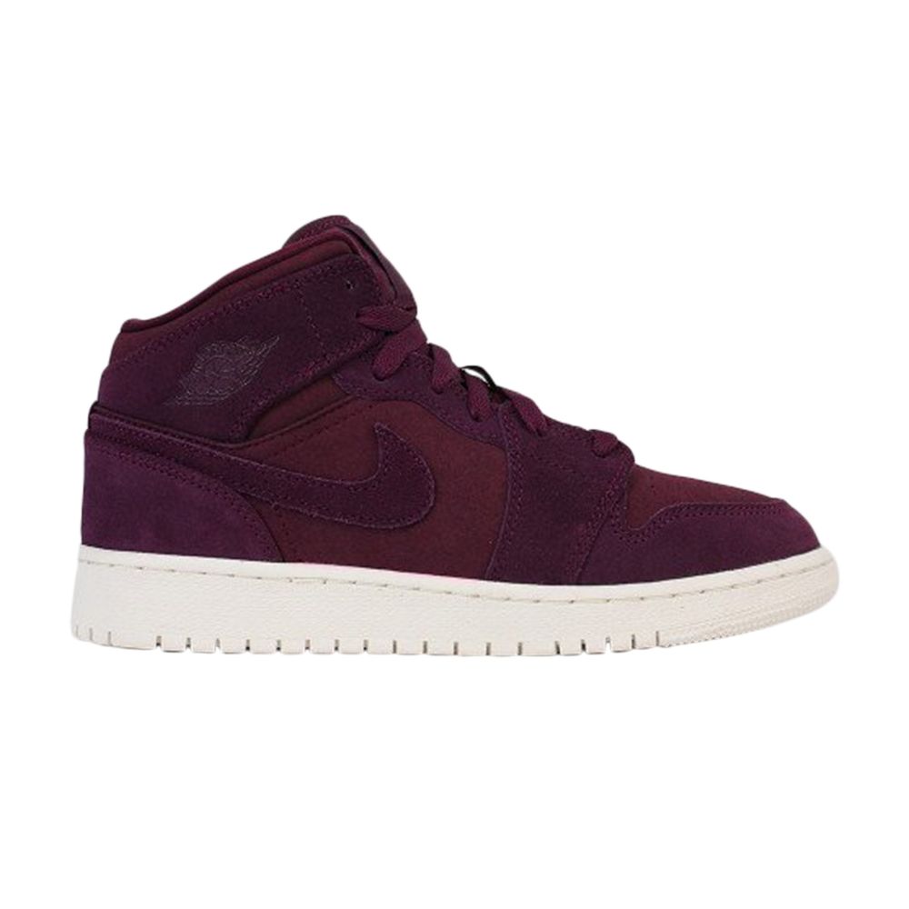 Air Jordan 1 Retro Mid GS 'Bordeaux' | Red | Kid's Size 4.5