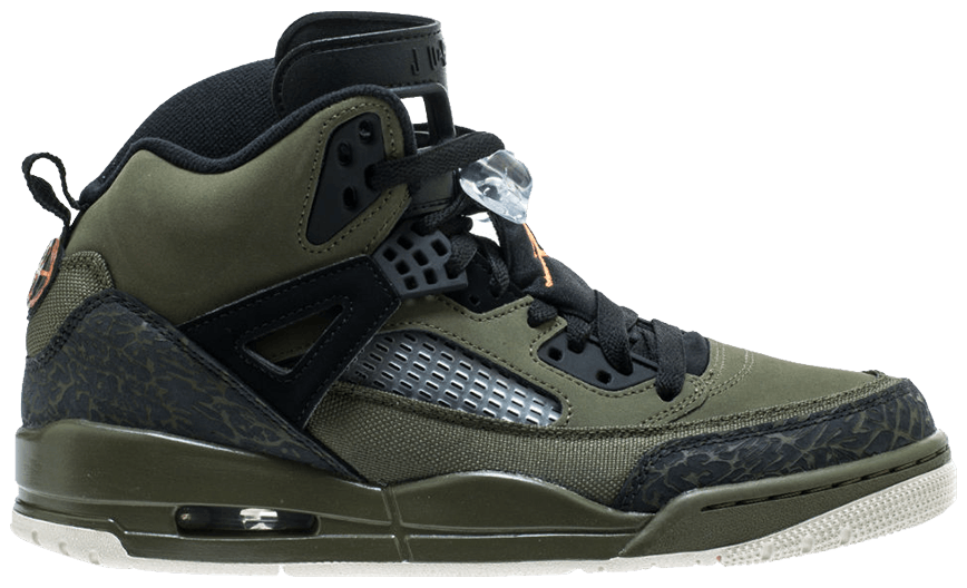 air jordan spizike olive green