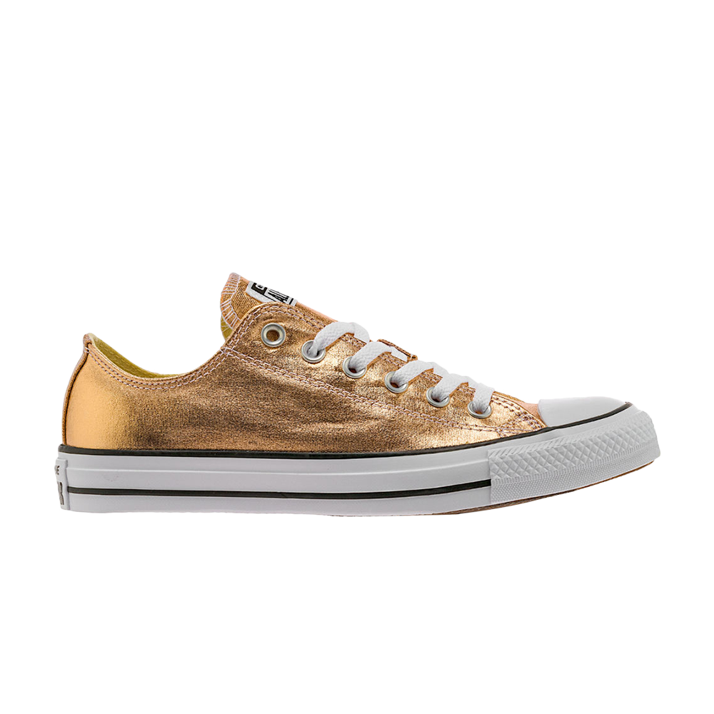 Pre-owned Converse Chuck Taylor All Star Ox 'metallic Sunset Glow' In Gold
