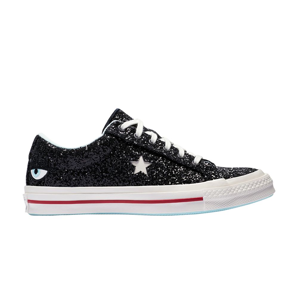 Converse Chiara Ferragni x Wmns One Star Low Top 'Glitter' | Black | Women's Size 10.5