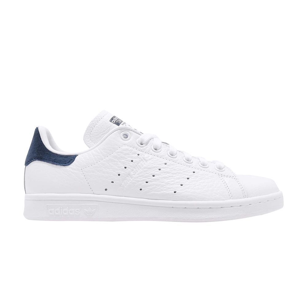 Pre-owned Adidas Originals Wmns Stan Smith 'collegiate Navy' In White