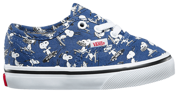Peanuts x Vans Authentic Toddler Snoopy Skating