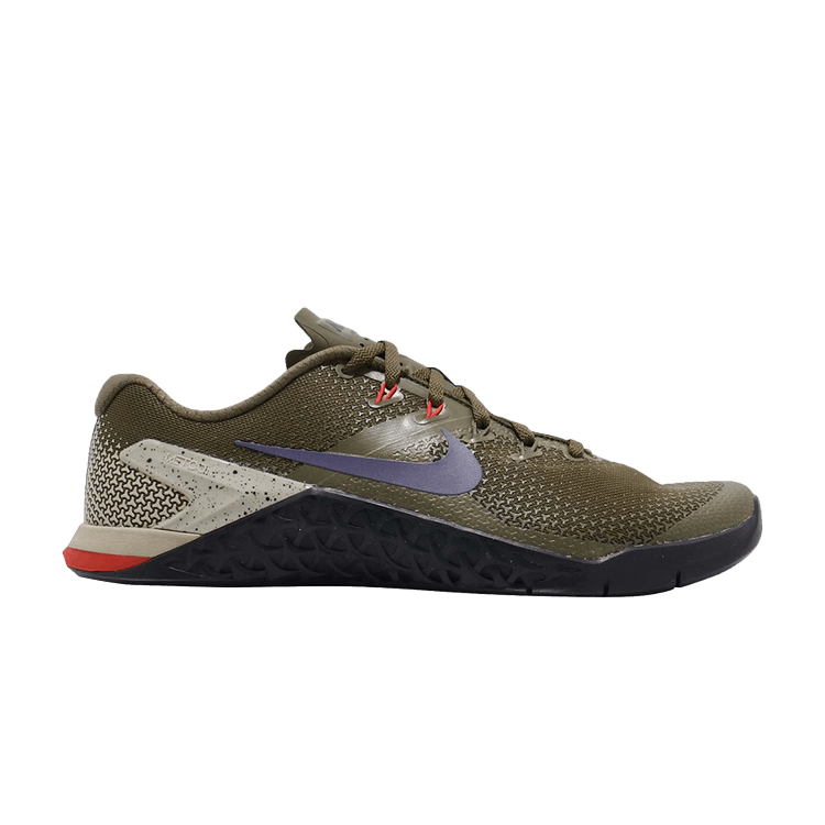 Men's metcon 4 training shoes - camo olive/white/brown sales
