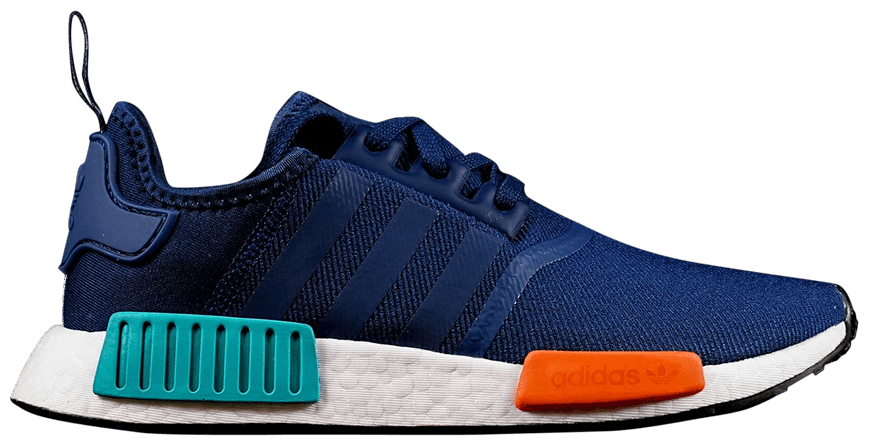 nmd r1 blue night energy orange