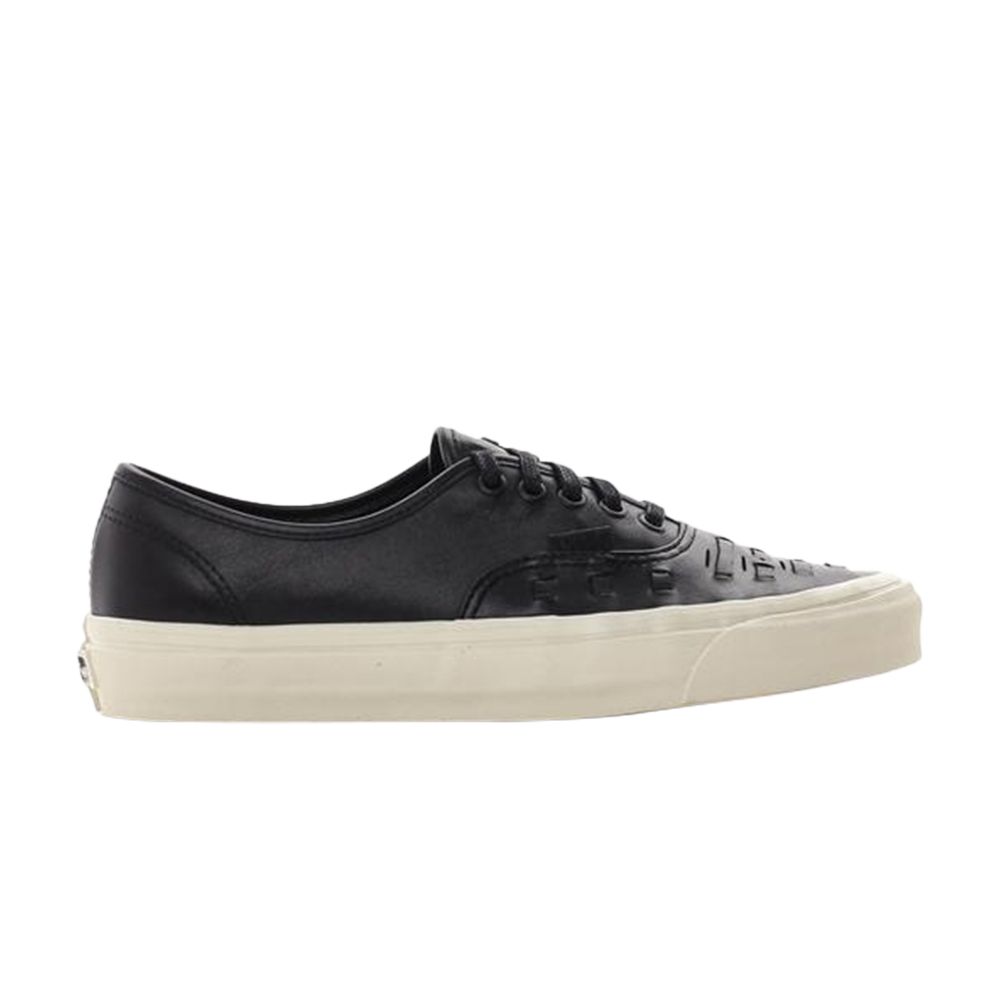 Pre-owned Vans Authentic Weave Dx 'black'