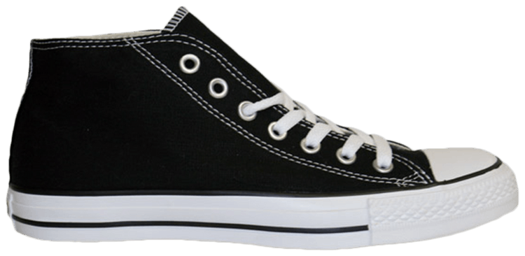 Buy Converse Chuck Taylor All Star Clean Mid 'Black' - 122067F | GOAT