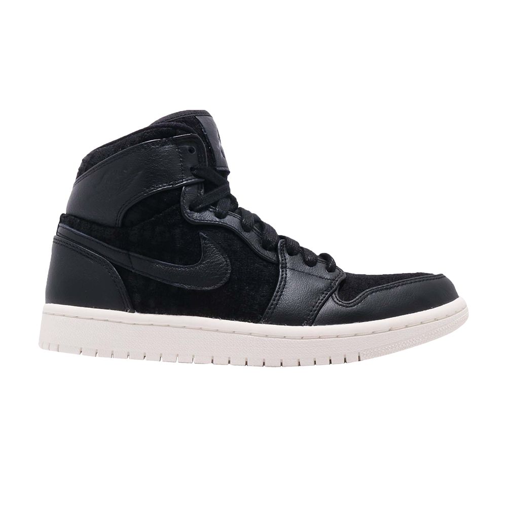 Wmns Air Jordan 1 Retro High Premium 'Black' | Women's Size 7