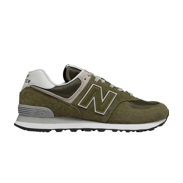 New balance 574 olive discount