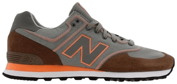 New Balance 574 Brown Orange