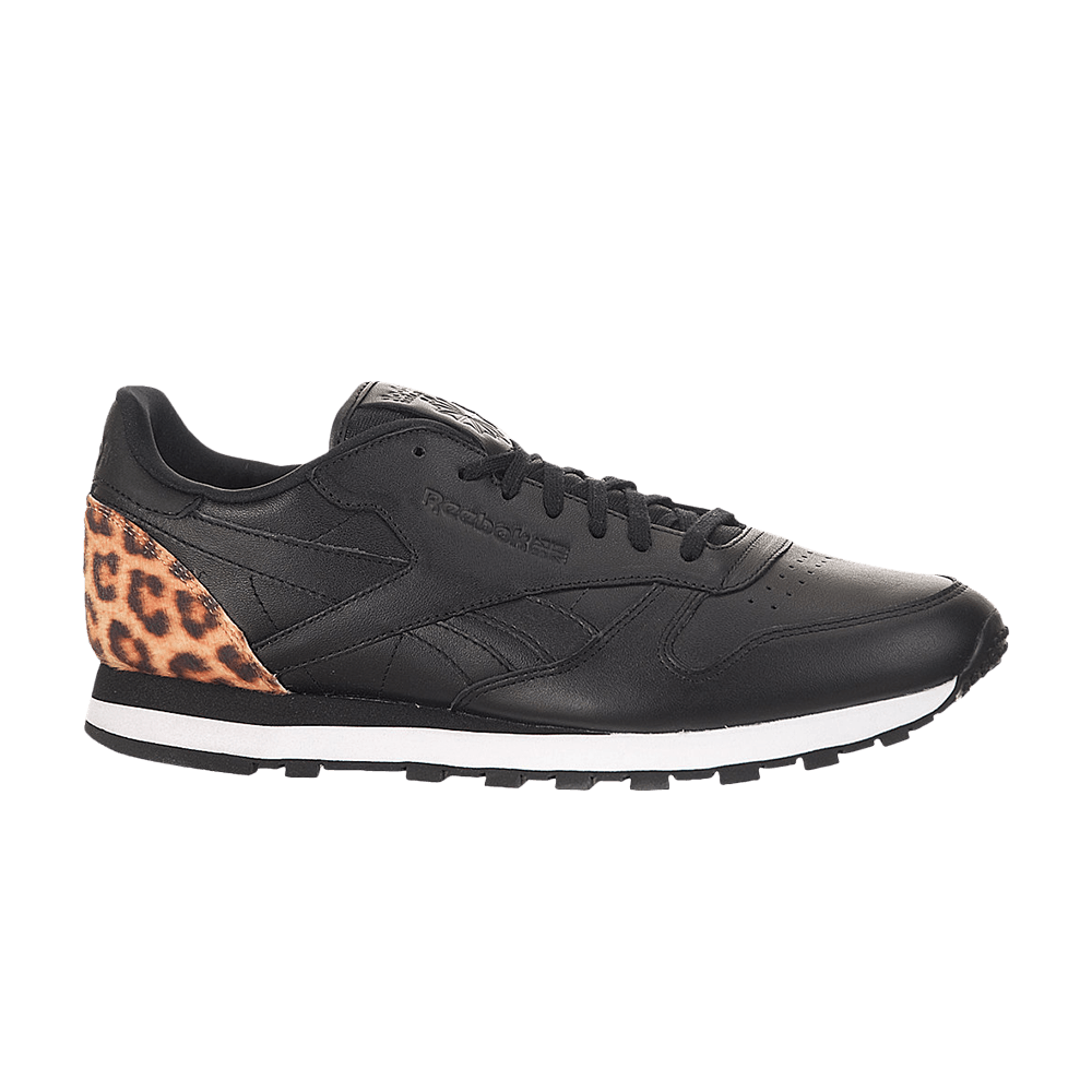 reebok classic leopard print