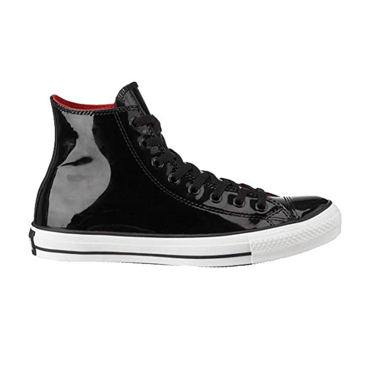 Buy Chuck Taylor All Star Patent Hi Black 111131 GOAT