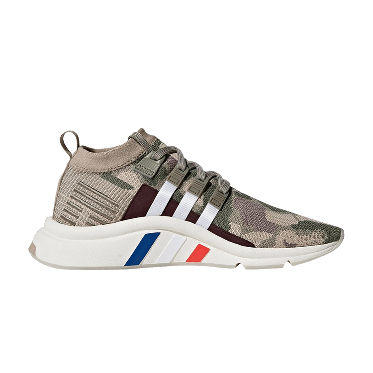Adidas eqt support mid adv khaki trace cargo & white shop