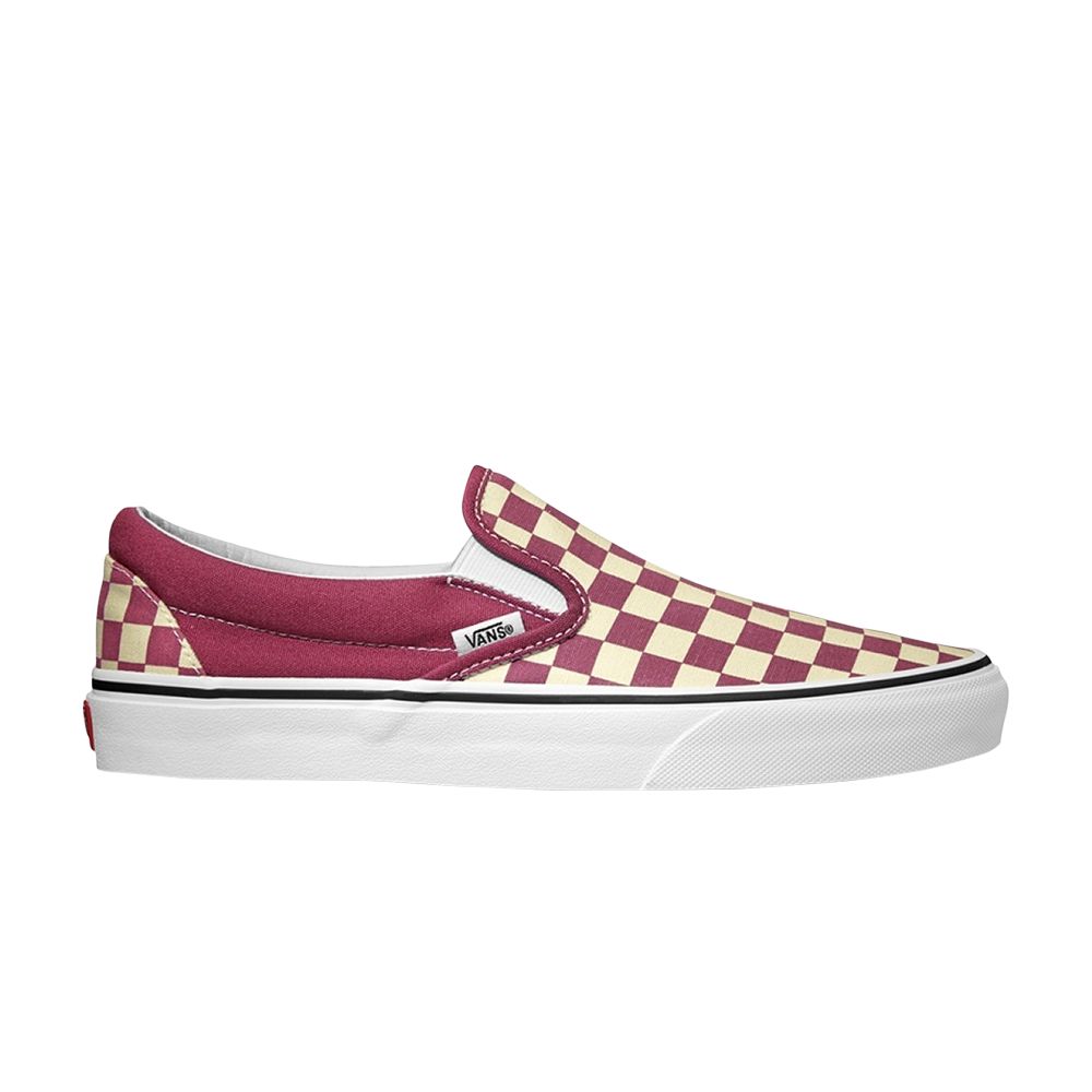 Vans Slip-On 'Dry Rose' | Red | Men's Size 8
