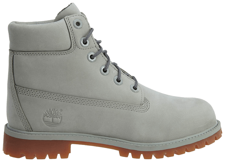 Timberland 6 Inch Premium Junior Grey