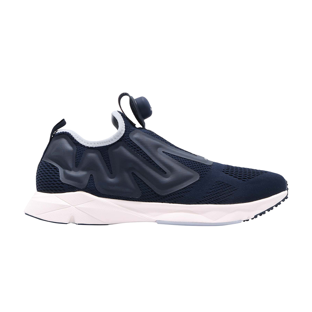 Pre-owned Reebok Pump Supreme Style Eng 'navy' In Blue