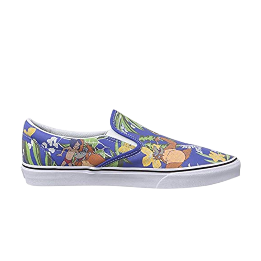 Pre-owned Vans Disney X Slip-on 'the Jungle Book' In Blue