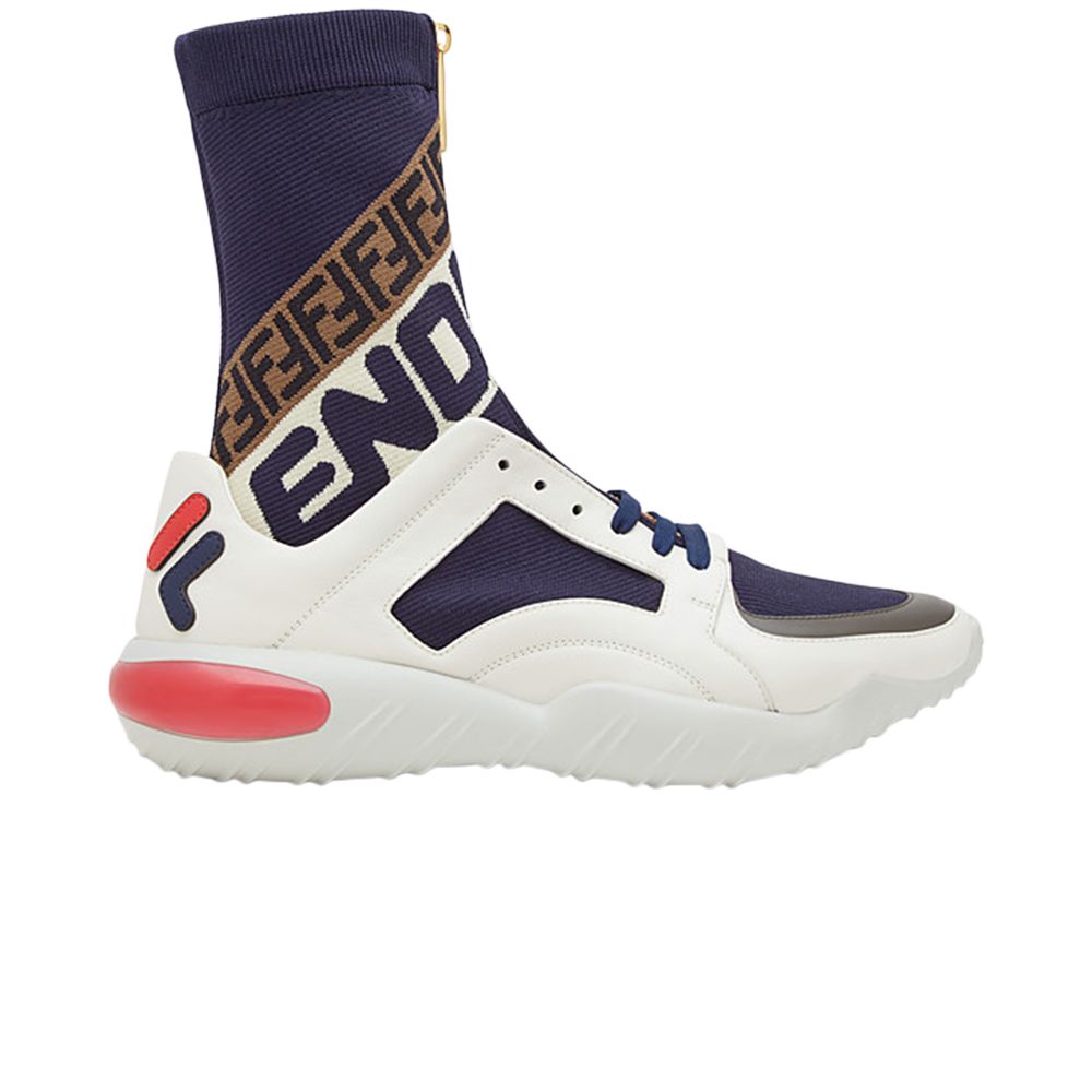 Pre-owned Fila Fendi X Tech Fabric High Top 'multi-color' | Men's Size 9.5