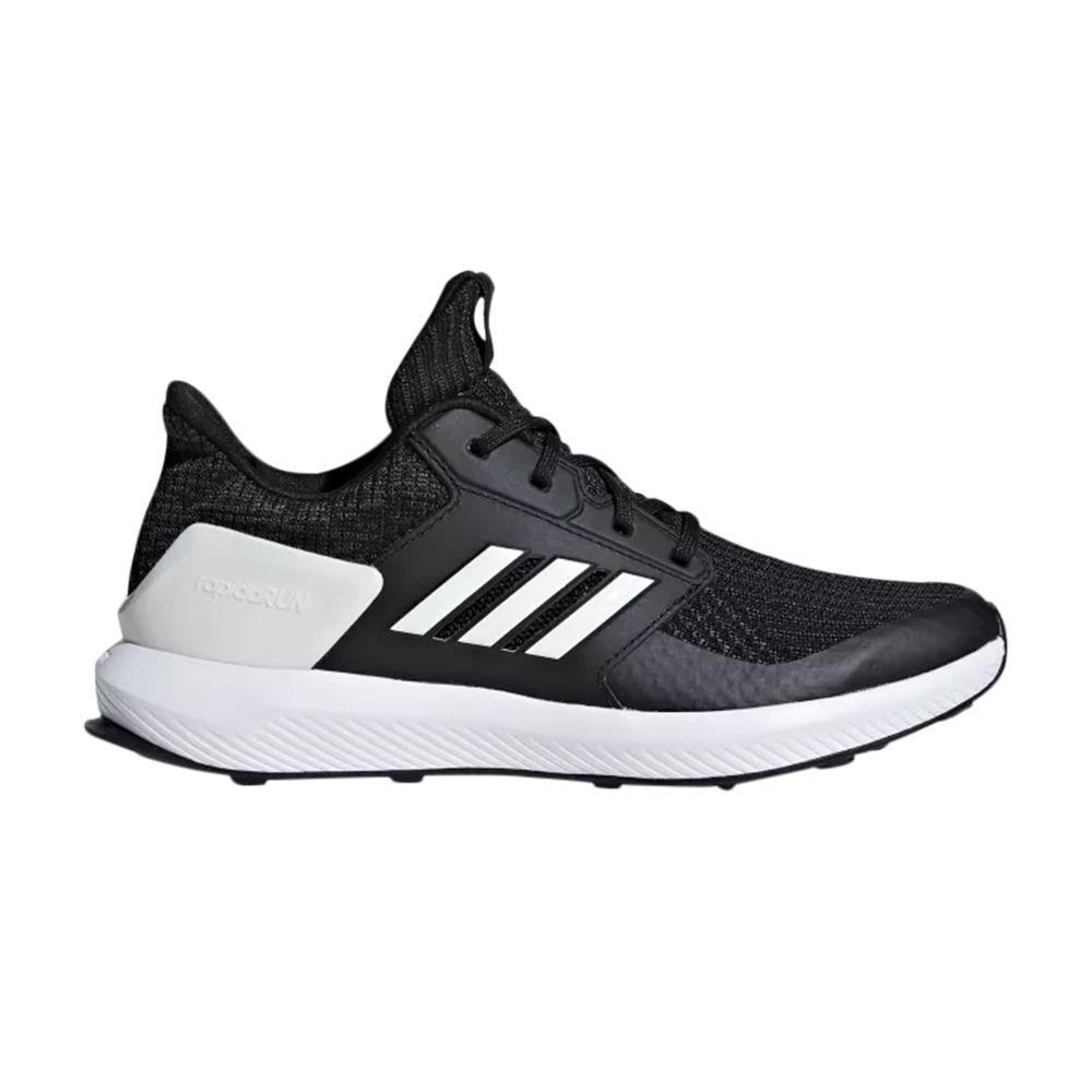 Pre-owned Adidas Originals Adidas Rapidarun Knit J 'carbon' | Black | Kid's Size 3.5